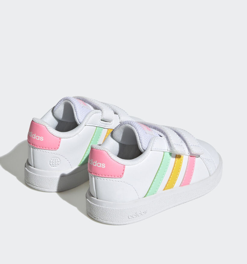 adidas Grand Court 2.0 Witte Sneakers voor meisjes (359668) - geschikt voor steunzolen