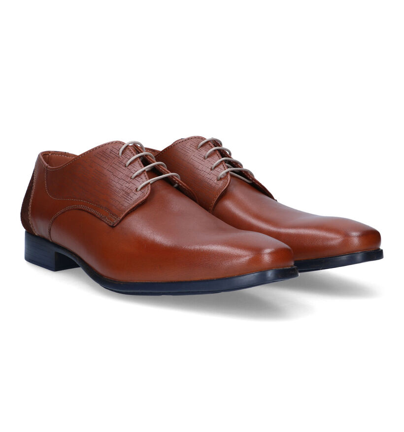 Ambiorix Julius Chaussures classiques en Cognac pour hommes (324844)