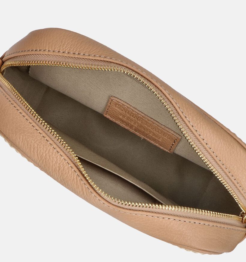 Via Limone Beige Crossbody tas voor dames (360512)