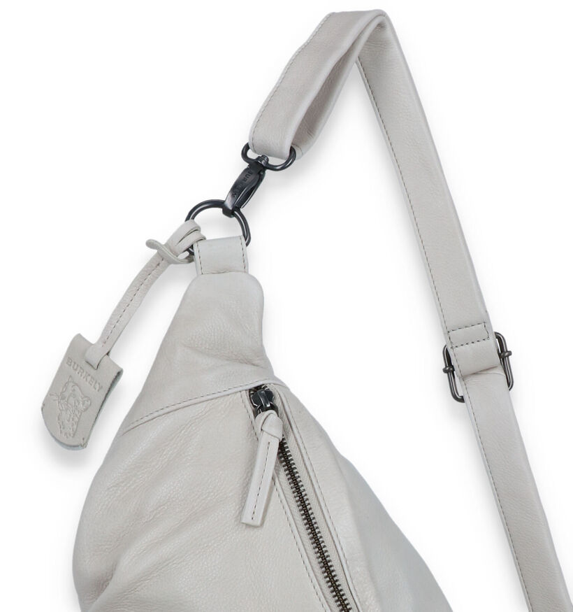 Burkely Just Jolie Ecru Crossbody Tas in leer (321663)