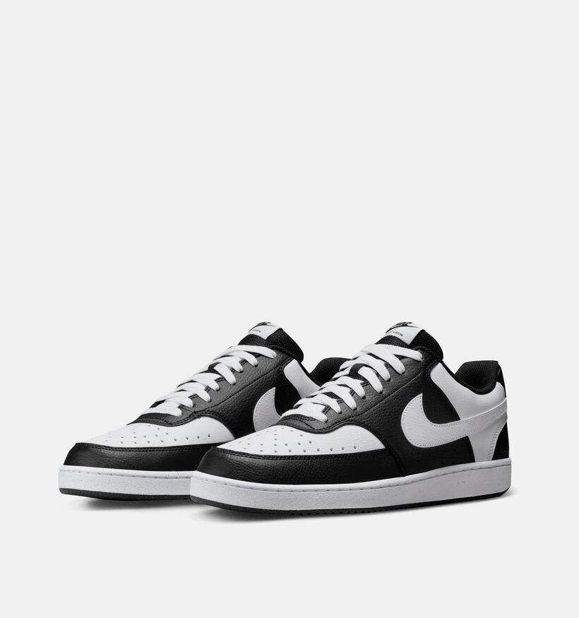 Nike Court Vision Low Zwarte Sneakers voor heren (355897) - geschikt voor steunzolen