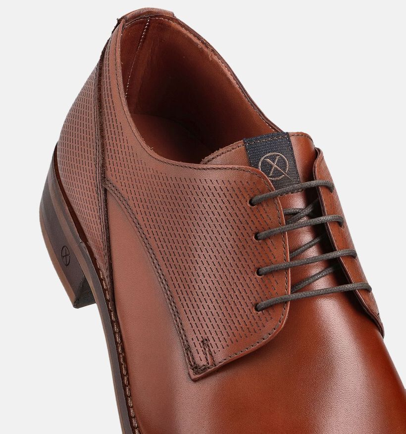 Ambiorix Gabriello Cognac Geklede Veterschoenen voor heren (372867)