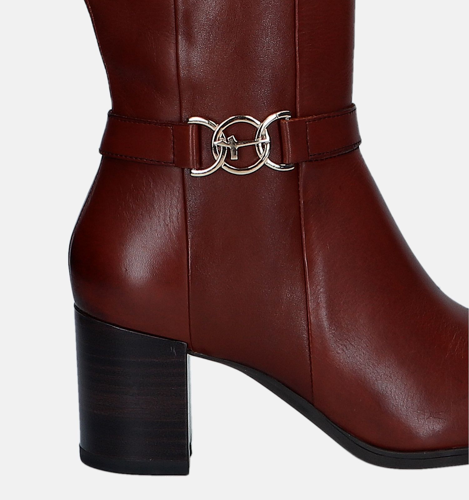 Tamaris Cognac Knielaarzen Dames Laarzen Online op TORFS.BE