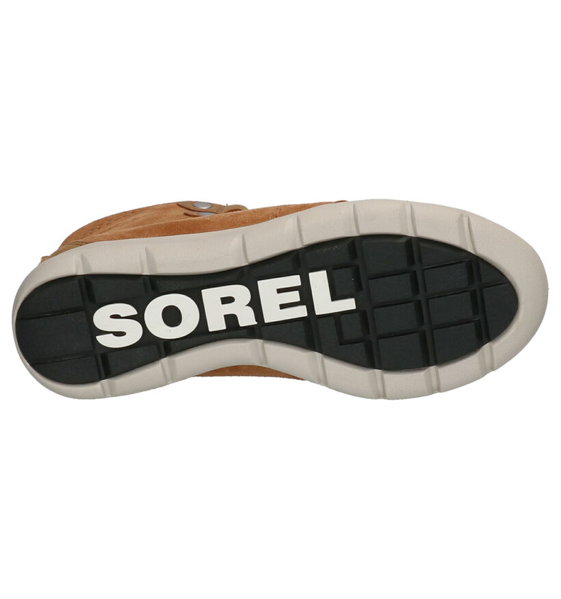 Sorel Explorer Joan Snowboots Bruin in daim (255383)