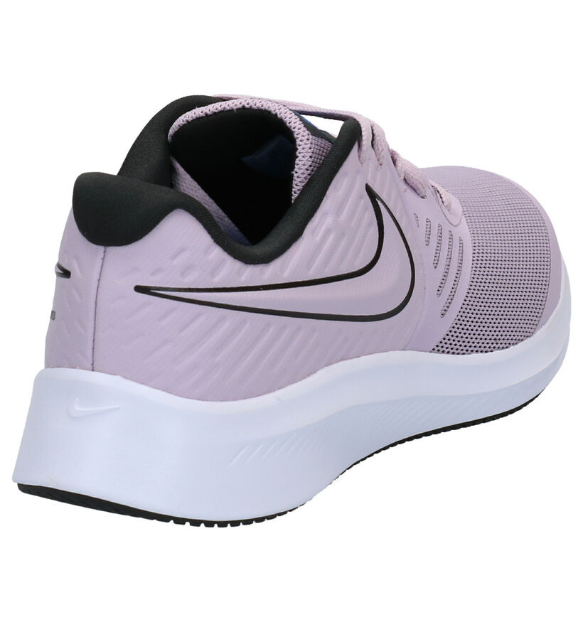 Nike Star Runner Baskets en Noir en textile (283833)