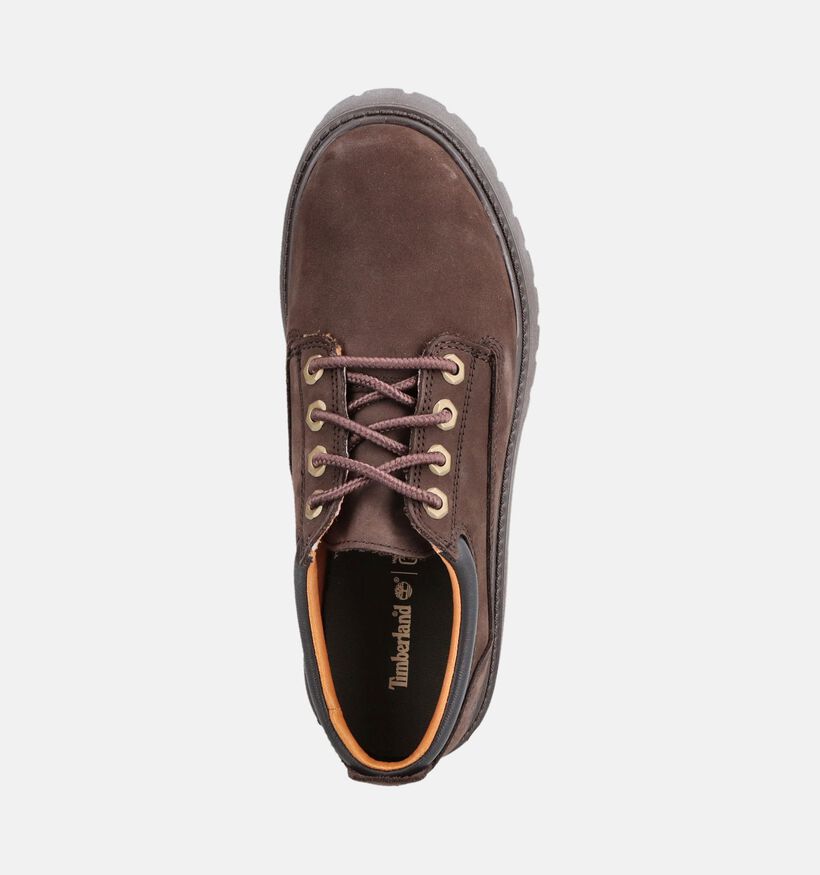 Timberland Stone Street Chaussures &agrave; lacets en Marron pour femmes (376191) - pour semelles orthop&eacute;diques