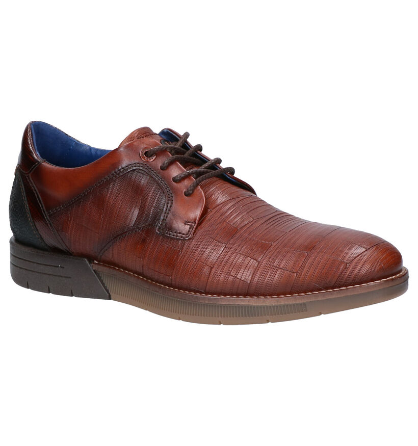 Braend Chaussures habillées en Cognac en cuir (261044)