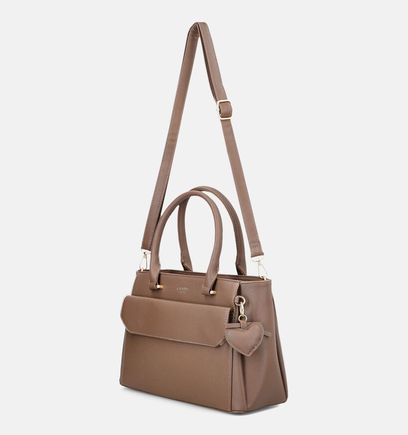 Charm London Cambridge Mokka Bruine Handtas voor dames (374382)