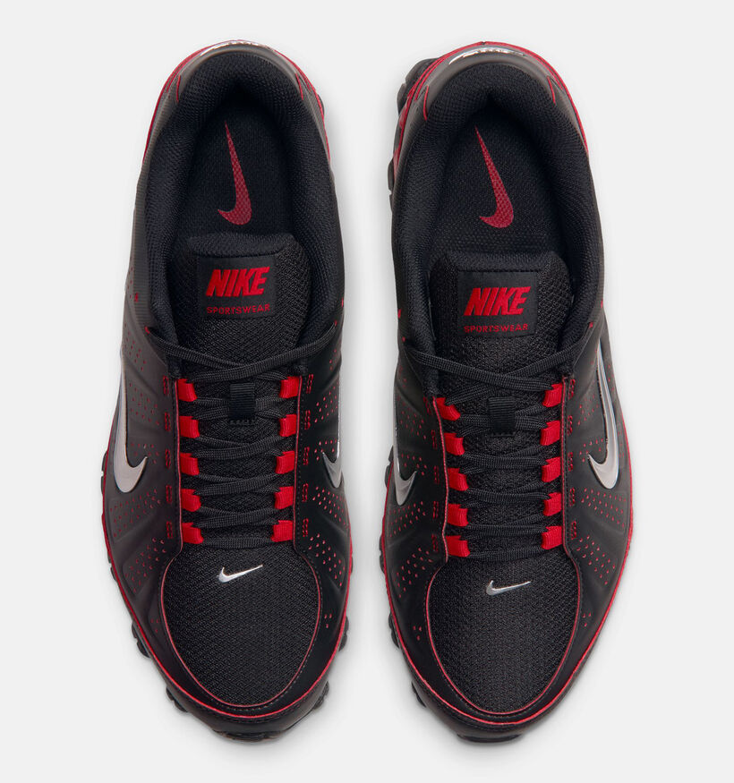 Nike Reax TR Baskets en Noir/Rouge pour hommes (380419)