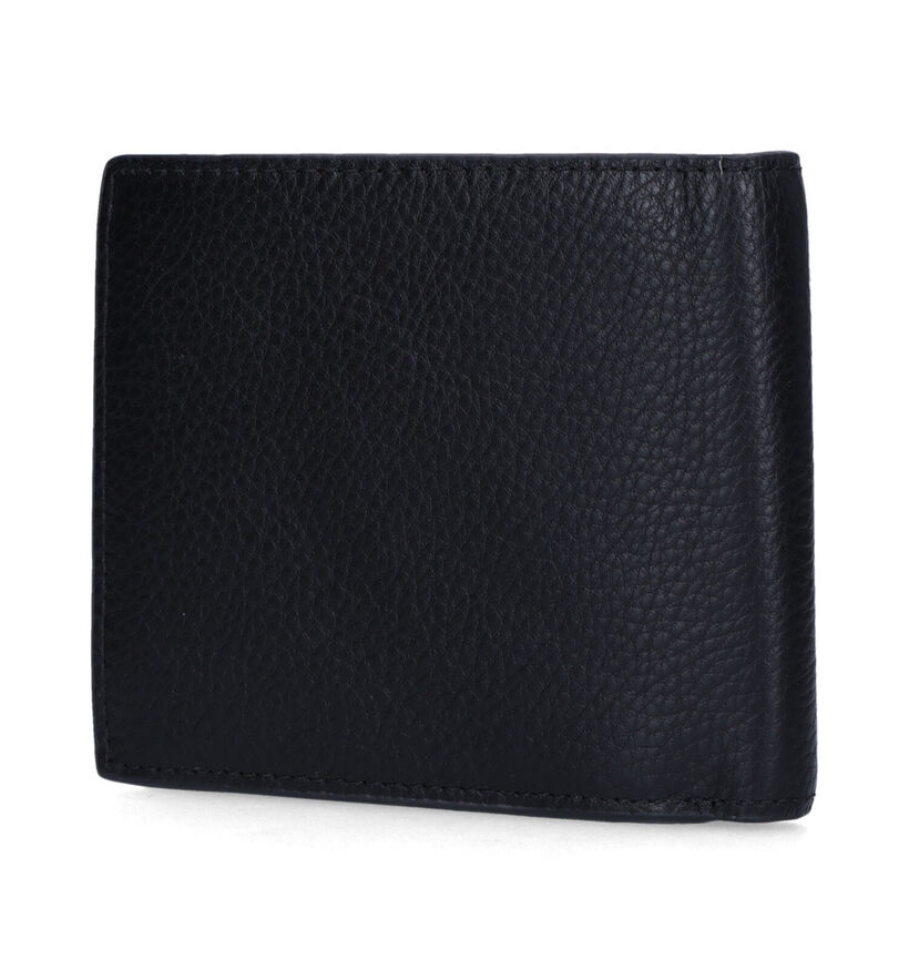 Tommy Hilfiger Corporate Portefeuille en Noir en cuir (327729)