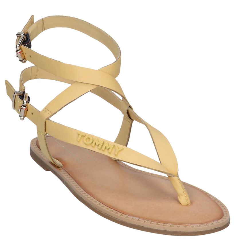 Gele Sandalen Tommy Hilfiger Iconic in leer (241794)