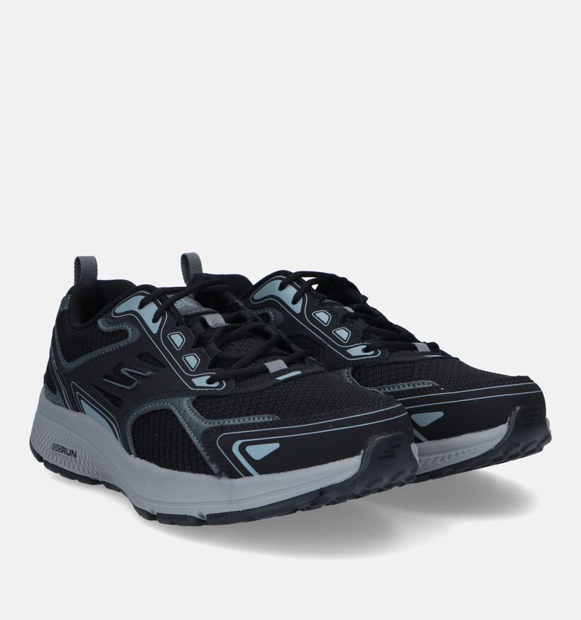 Skechers Gorun Consistent Zwarte Sneakers voor heren (326204) - geschikt voor steunzolen