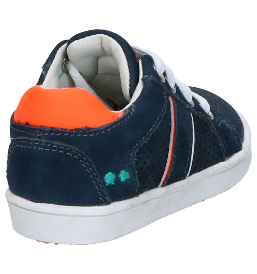 Bunnies Pjotr Pit Chaussures en Bleu en cuir (275282)