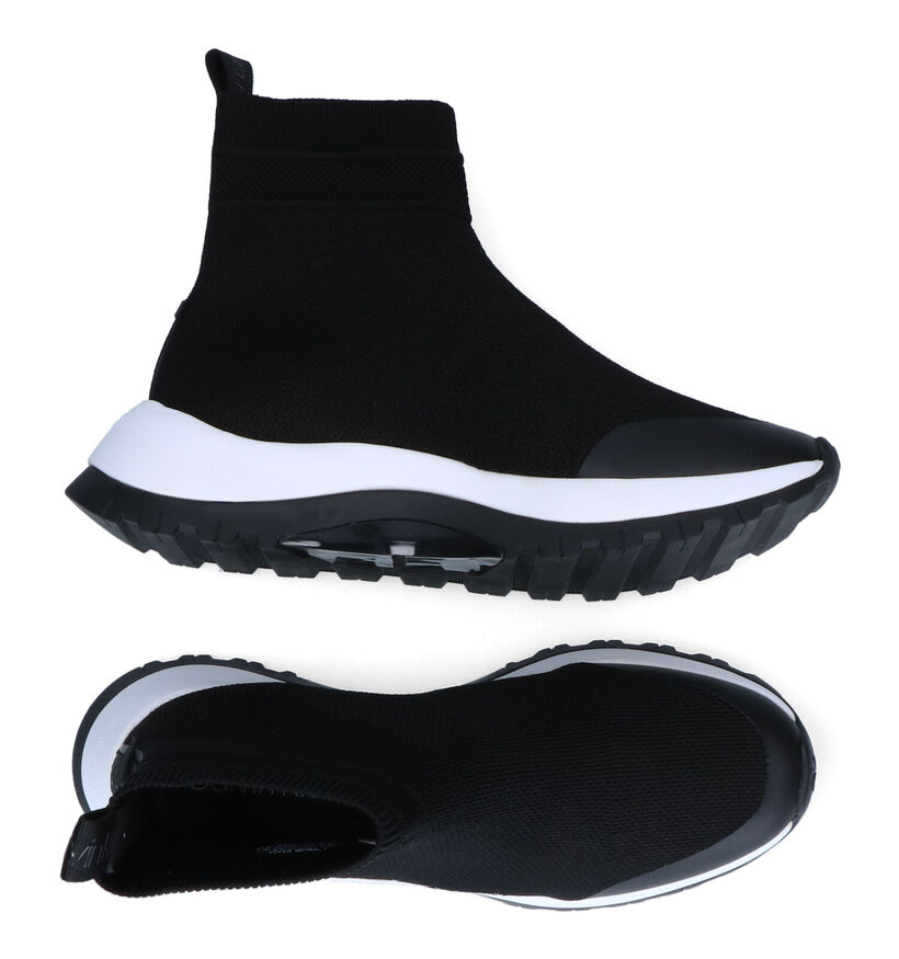 Calvin Klein Knit Zwarte Boots in stof (295207)