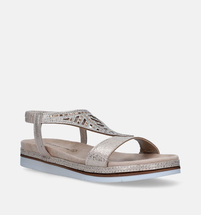 Tamaris Gouden Sandalen Met Sleehak voor dames (338296)