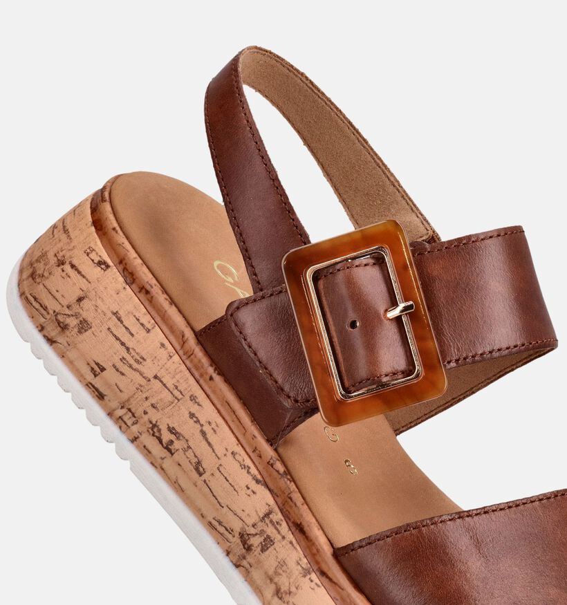 Gabor Cognac Sandalen voor dames (371166)