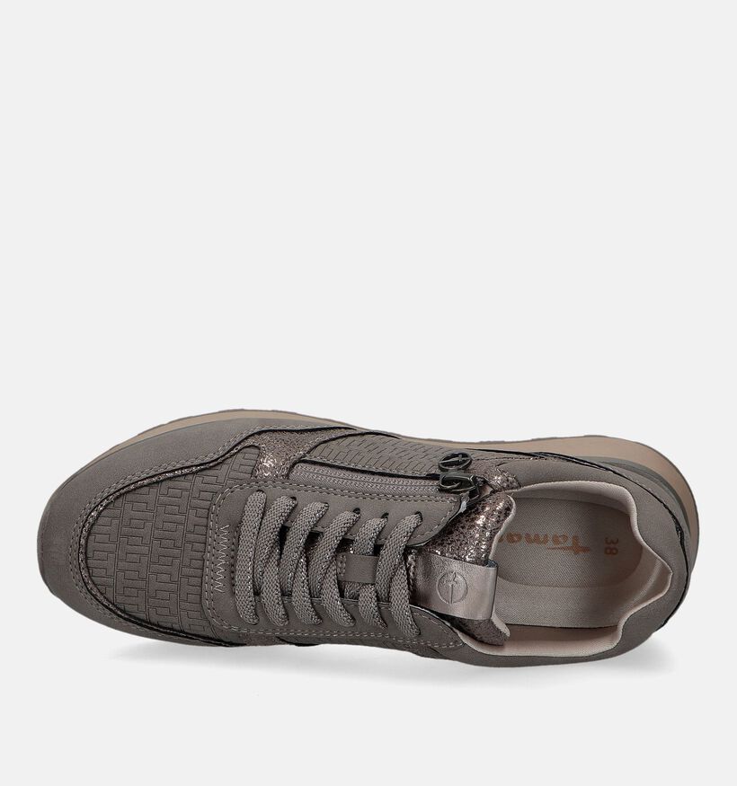 Tamaris Baskets casual en Noir pour femmes (328281) - pour semelles orthopédiques