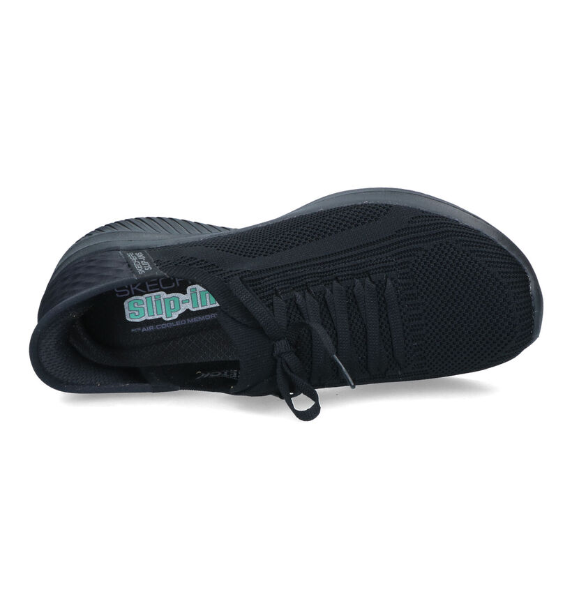 Skechers Hands Free Slip-ins Baskets en Noir pour femmes (319355) - pour semelles orthopédiques