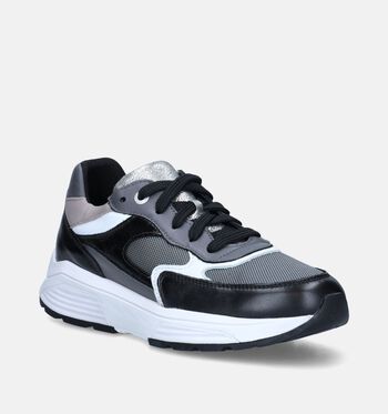 Xsensible Stretchwalker Sneakers Zwart