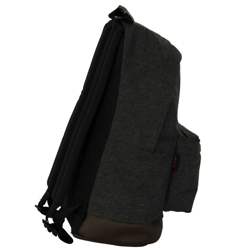 Wyoming Sacs à dos en Gris foncé en cuir (238237)