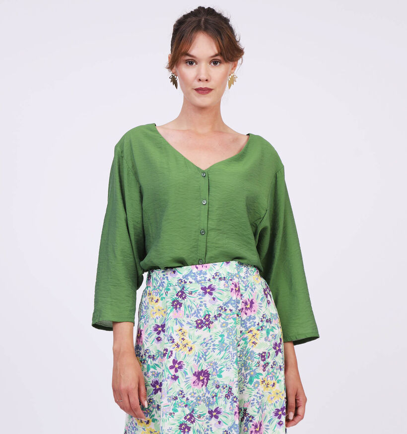 comma Groene Blouse (313247)