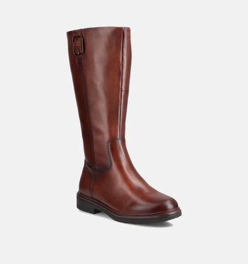 Tamaris Laarzen Zwart/Cognac