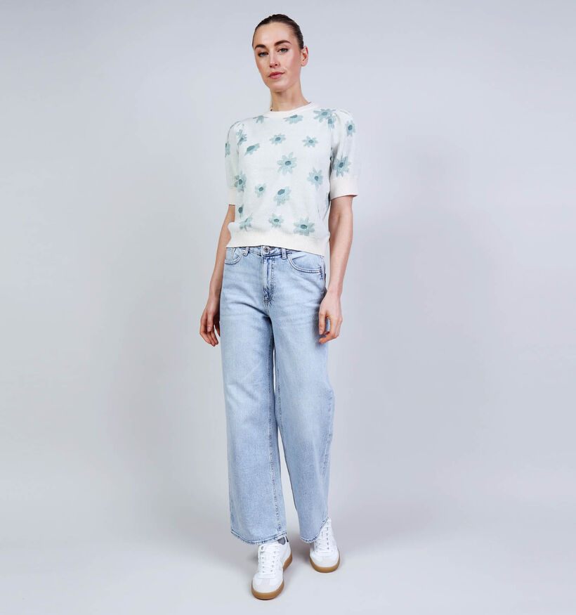 Vero Moda Tessa Lichtblauwe Wide Jeansbroek L30 voor dames (367211)