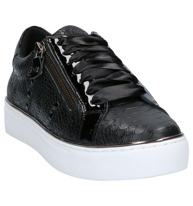 Nathan-Baume Chaussures à lacets en Noir en cuir (262284)