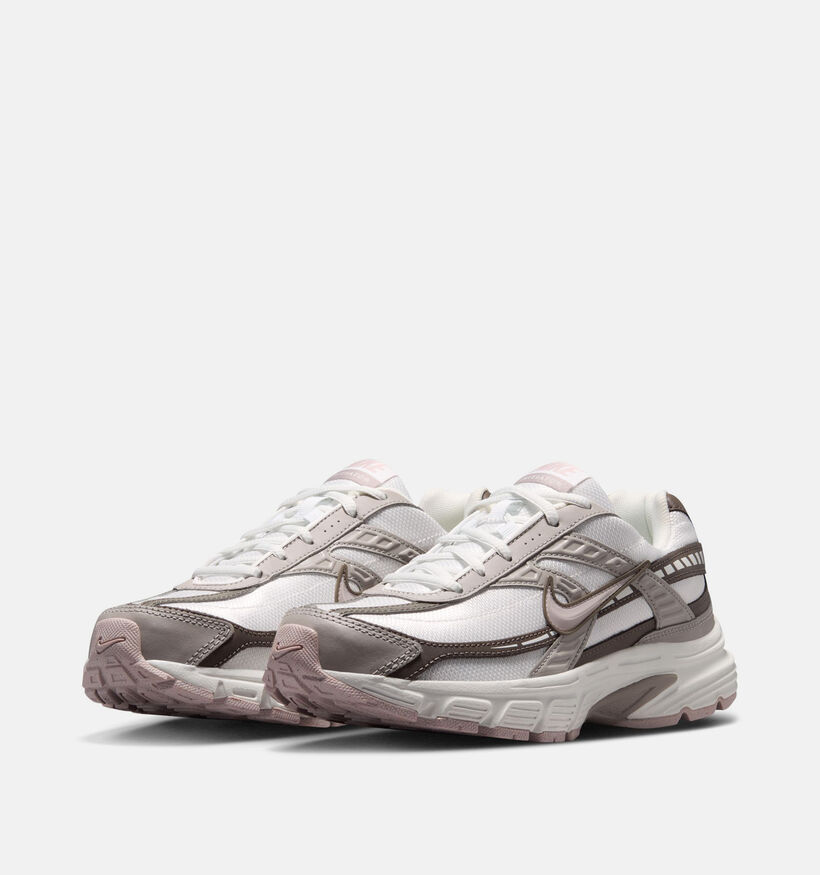 Nike Initiator Witte/Taupe Sneakers voor dames (376099) - geschikt voor steunzolen