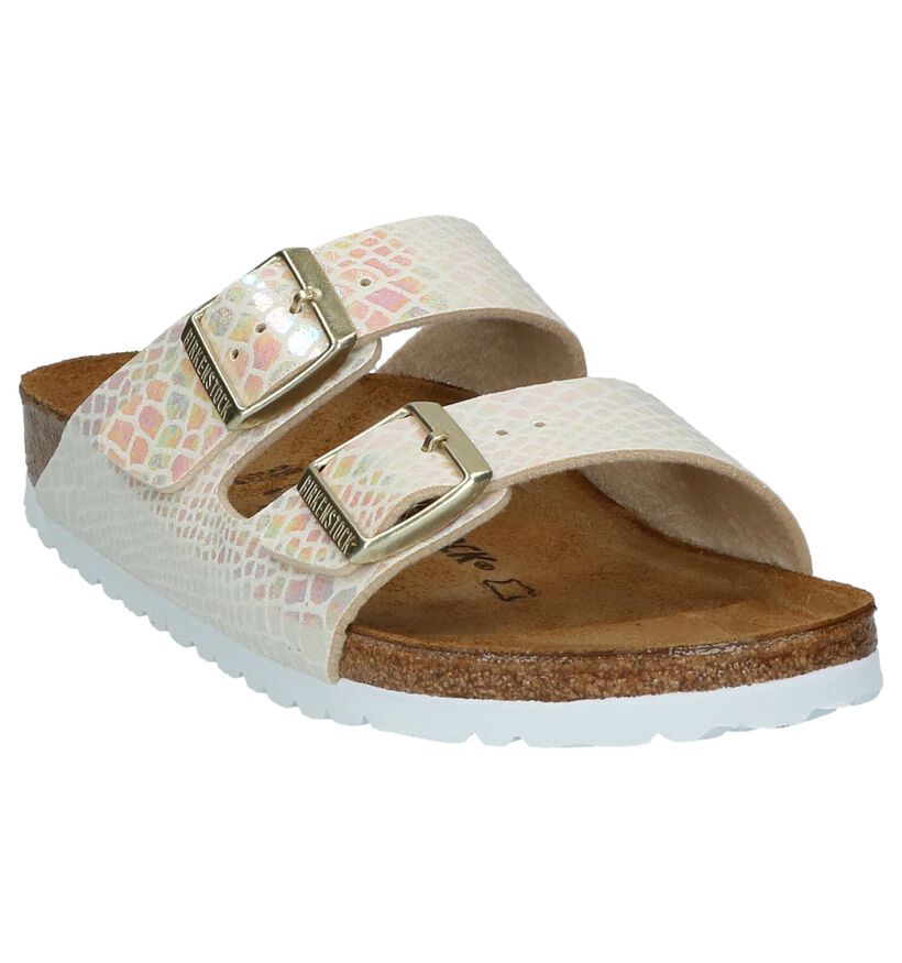 Birkenstock Arizona Zwarte Slippers voor dames (294826)