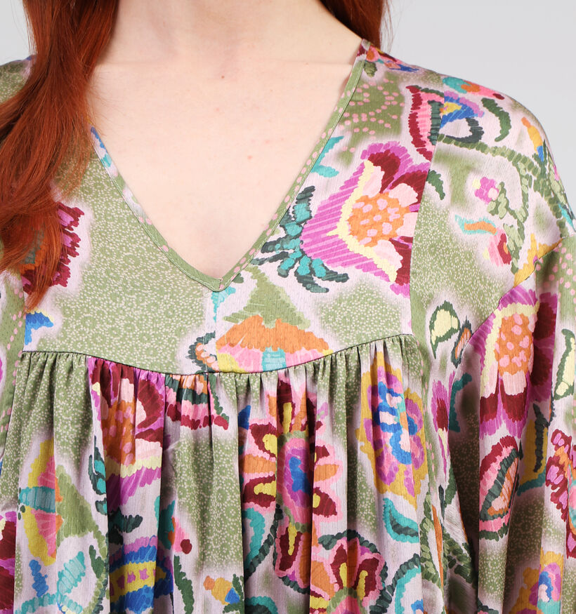 Rue Mazarine Folk Groene Korte Jurk voor dames (357941)