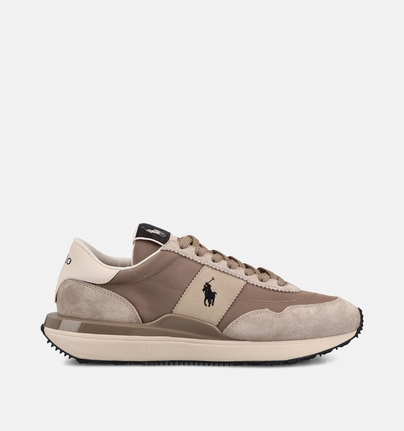 Polo Ralph Lauren Train Chaussures plates en Marron pour hommes (369555) - pour semelles orthop&eacute;diques