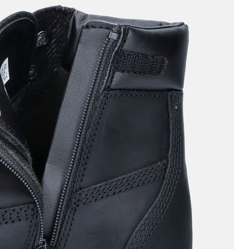 Timberland Courma Kid 6 Inch Zwarte Bottines voor jongens, meisjes (345263) - geschikt voor steunzolen