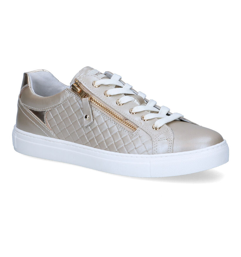 NeroGiardini Gouden Sneakers voor dames (322758) - geschikt voor steunzolen