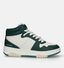 Safety Jogger Lifestyle Witte Hoge Sneakers in leer (330002)