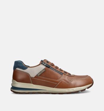 Mephisto Bradley Lage schoenen Zwart/Cognac/Blauw