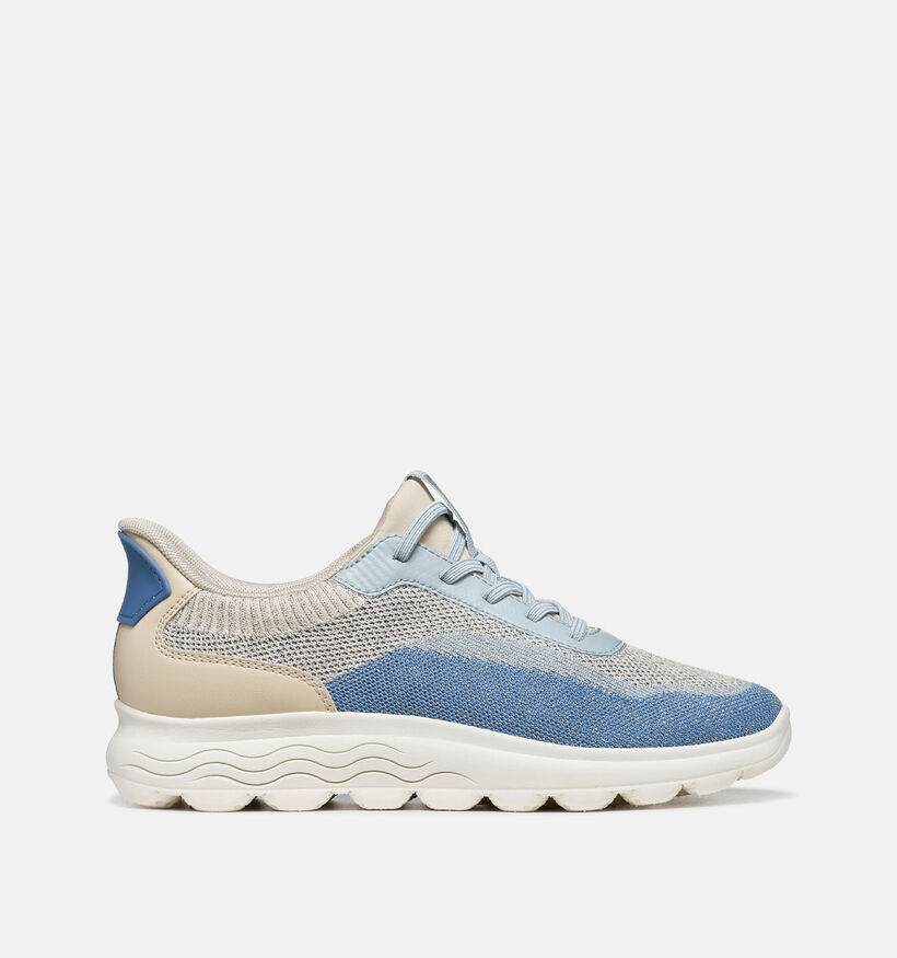 Geox Spherica Plus Blauwe Sneakers voor dames (368183) - geschikt voor steunzolen