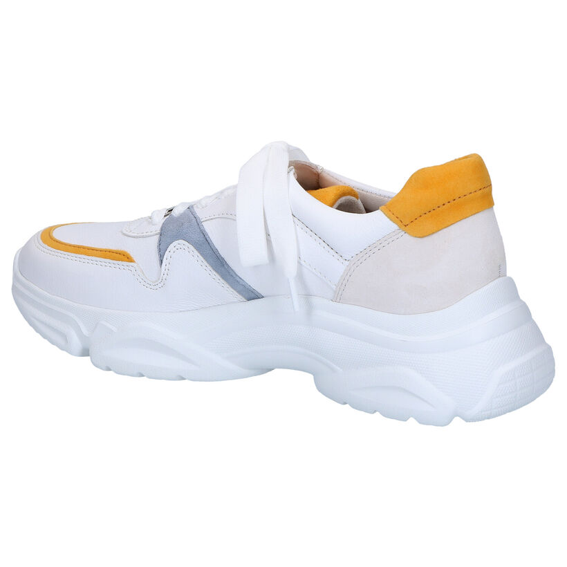 Witte Lage Sneakers Gabor Best Fitting in daim (271551)