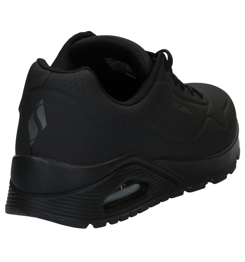 Skechers Uno Stand On Air Zwarte Sneakers voor heren (359746)