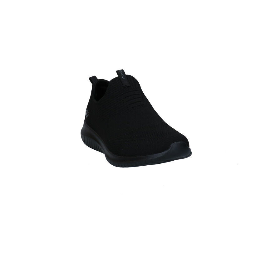 Skechers Ultra Flex First Take Baskets en Noir pour femmes (310629) - pour semelles orthopédiques