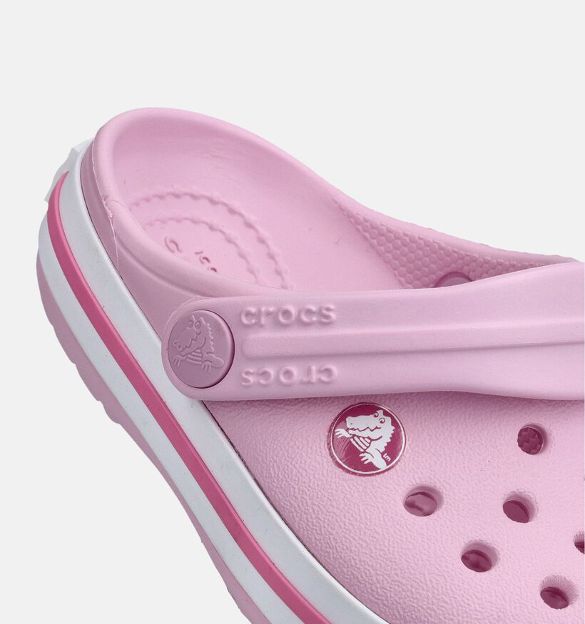 Crocs Crocband Nu-pieds en Rose pour filles (371020)