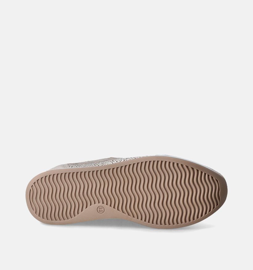 Softwaves Chaussures à lacets en Beige pour femmes (357259) - pour semelles orthopédiques