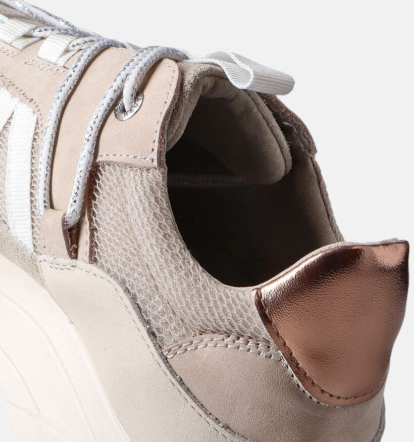 Tango Kady Fat Beige Sneakers voor dames (362956) - geschikt voor steunzolen