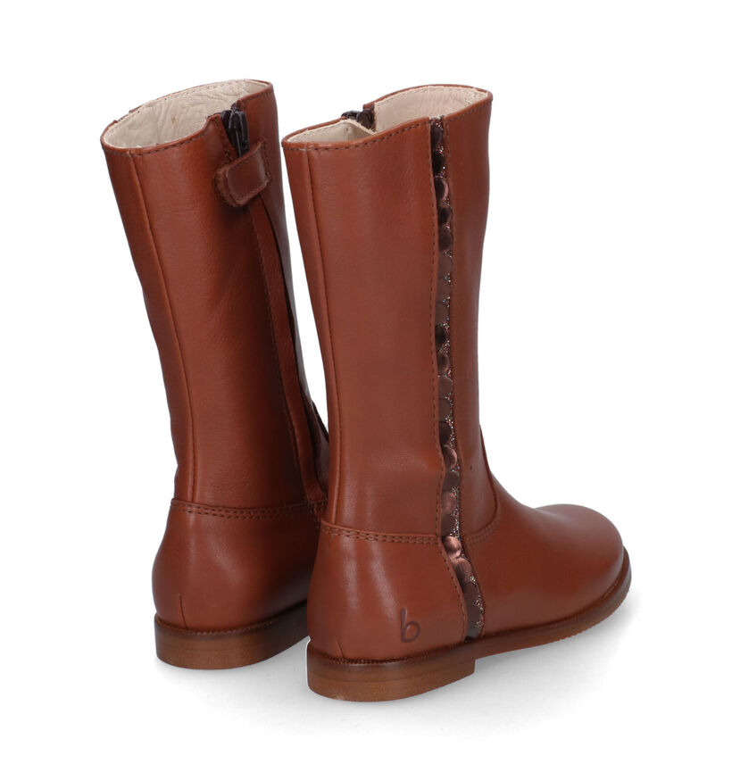 Beberlis Bottes hautes en Cognac pour filles (315704)