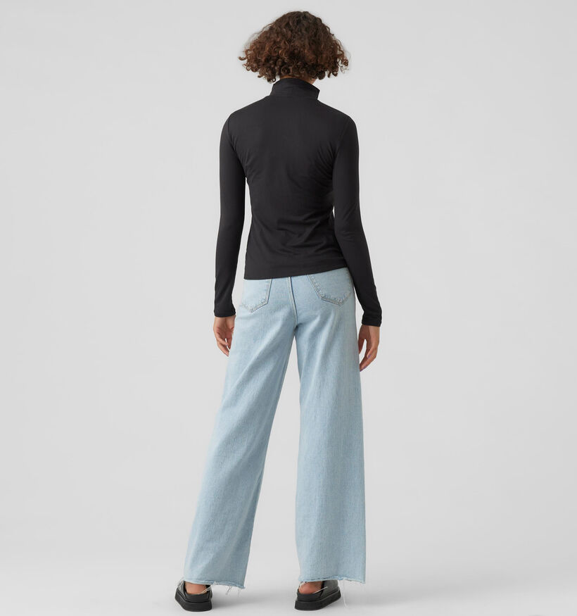 Vero Moda Ina Bruin T-shirt met Rolkraag (318490)