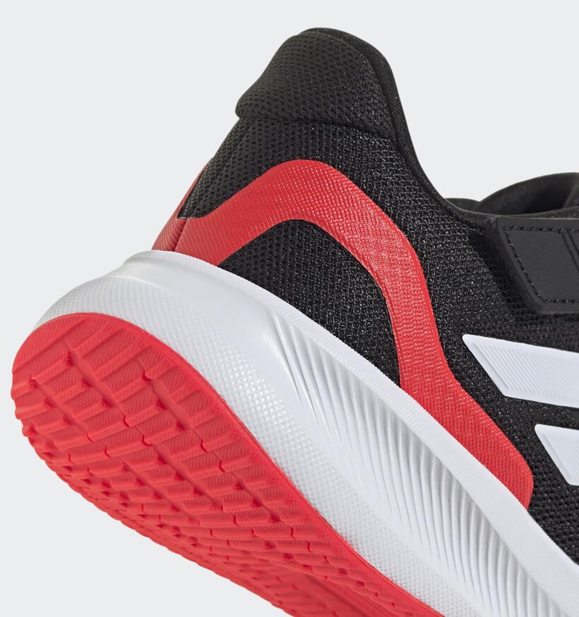 adidas RunFalcon 5 Zwarte Sneakers voor jongens, meisjes (357449) - geschikt voor steunzolen
