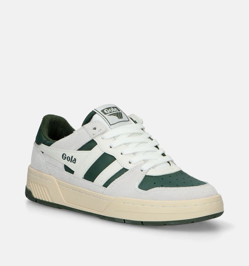 Gola Allcourt '86 Groene Sneakers voor dames (336367) - geschikt voor steunzolen