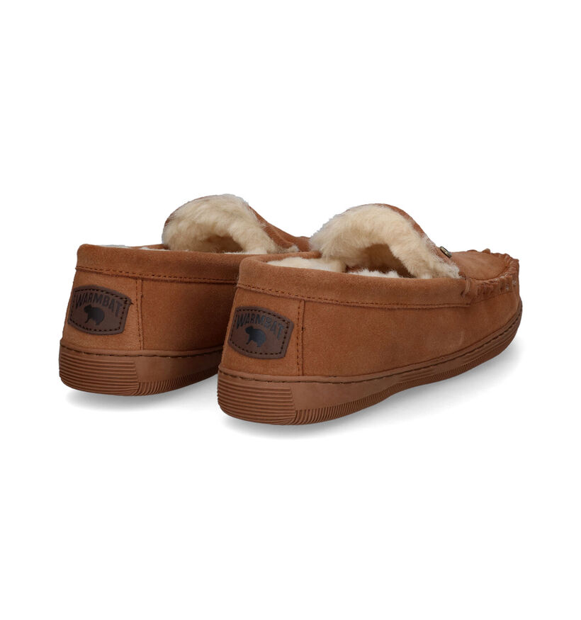 Warmbat Grizzly Cognac Pantoffels voor heren (314422)