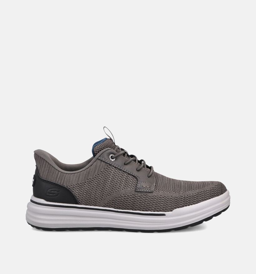 Skechers Sterling Ramone Grijze Sneakers voor heren (371053) - geschikt voor steunzolen