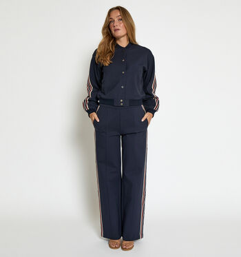 Pantalon bleu L32 Minus Pantalons Bleu